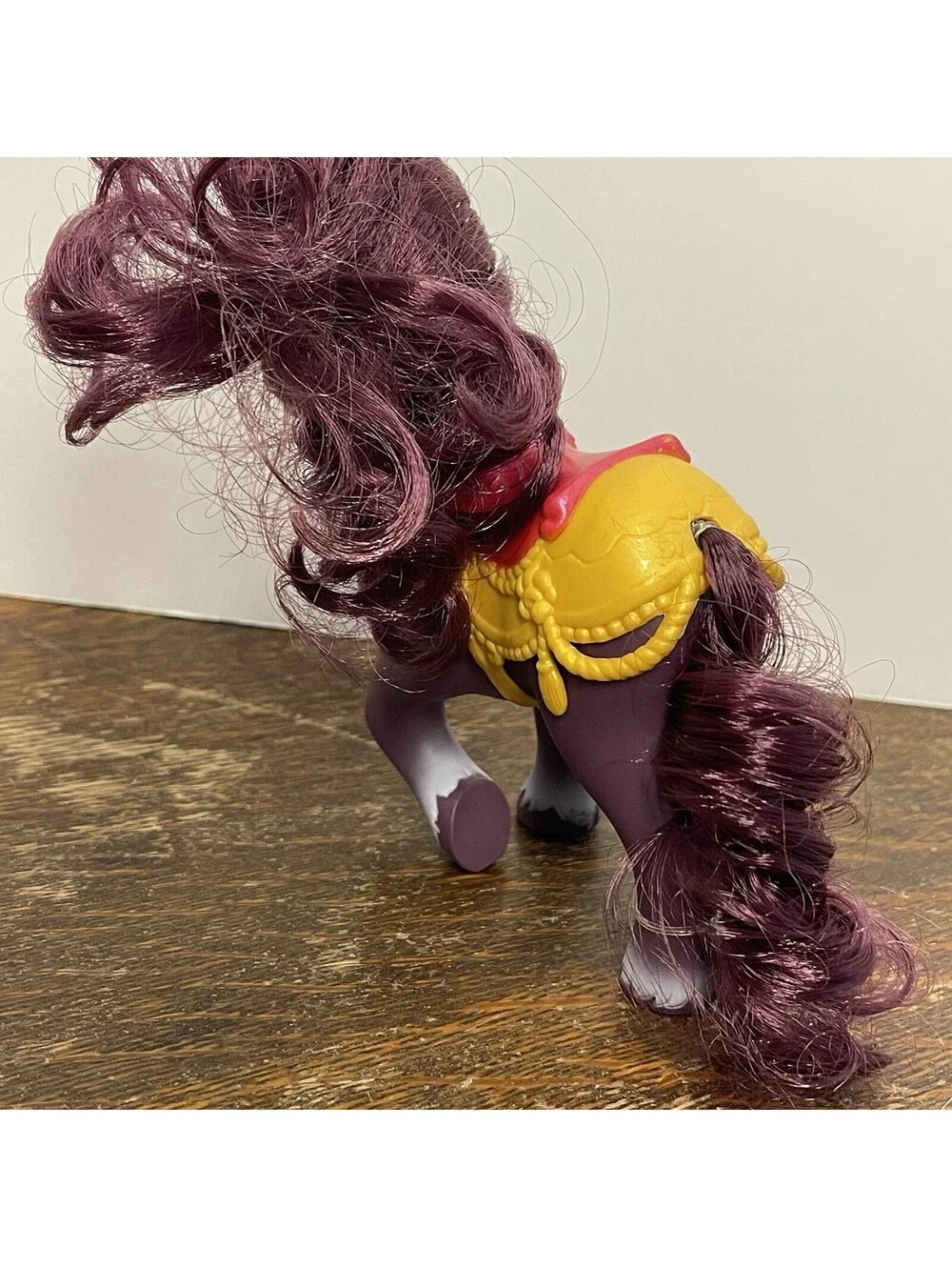 Disney Royal Petite Princess Mulan's Pony Horse Jakks Pacific 6 in Dark Brown